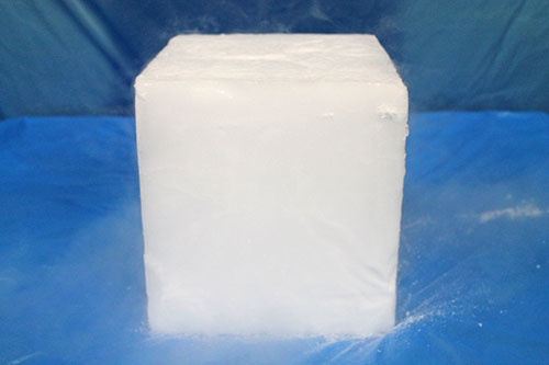 Dry ice block